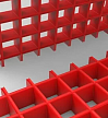 Настил композитный решетчатый ISO  19x19x26 